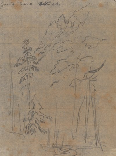 Grand Chartreuse, October 24 by John Robert Cozens
